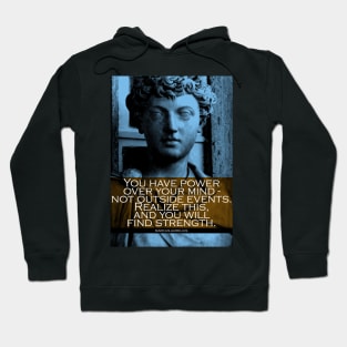 Marcus Aurelius Inspirational Quote 2 Hoodie